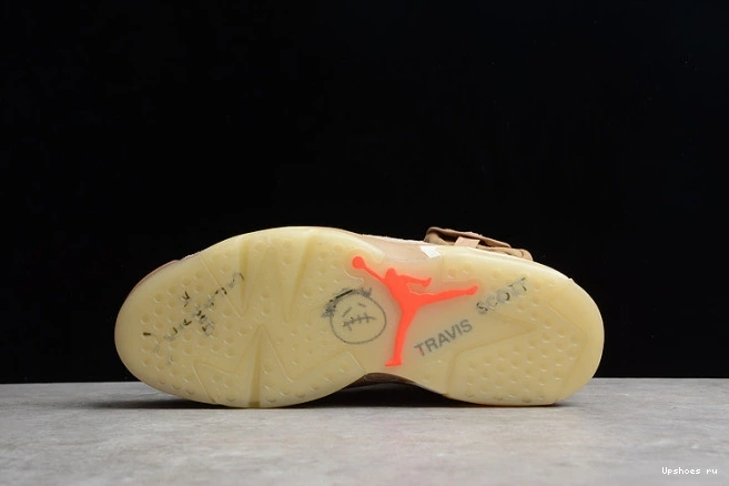 Scott “British DH0690-200 Travis Khaki” x Jordan Air 6 0804